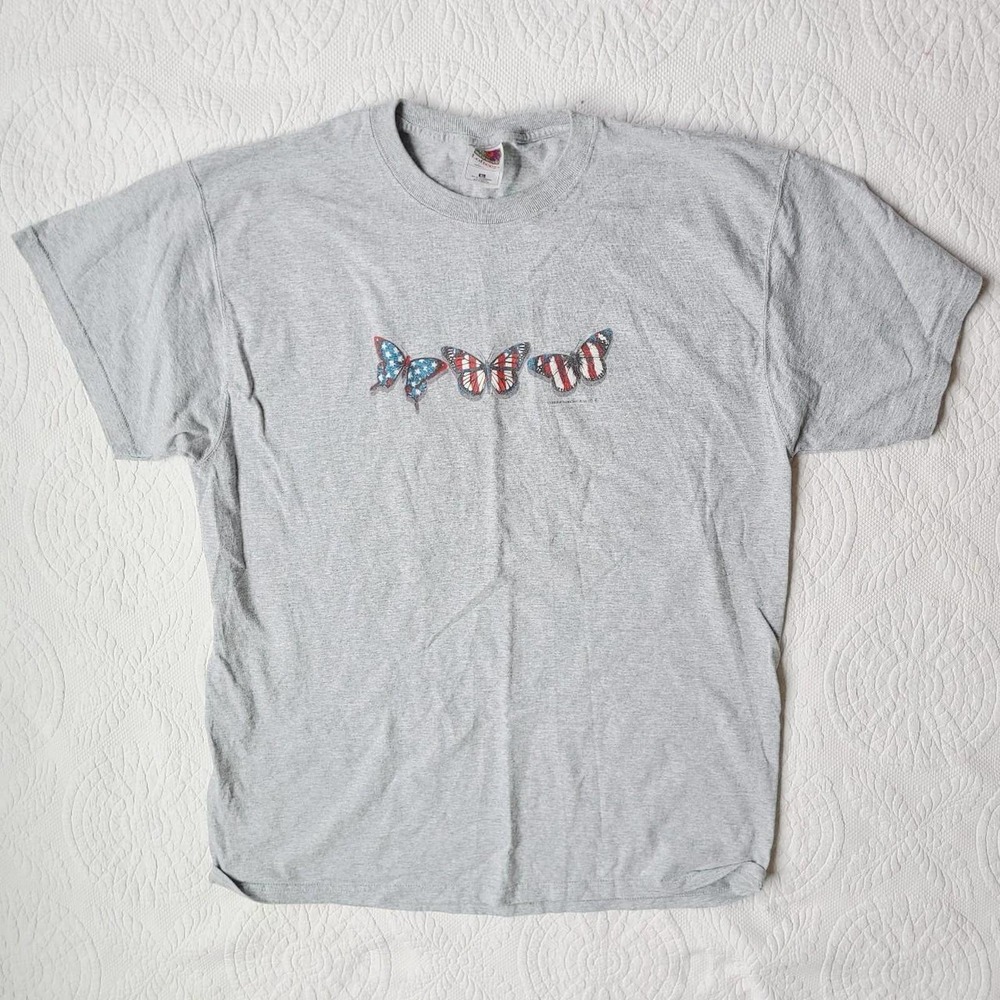 Vintage Sonoma Gray Butterfly T-Shirt
